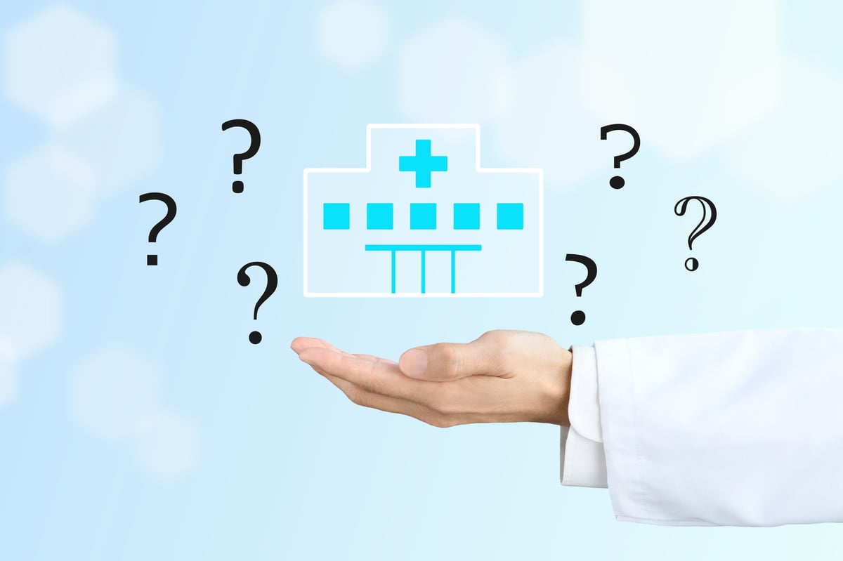 Doctor choosing the best rehab center for addiction treatment